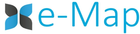 e-Map logo